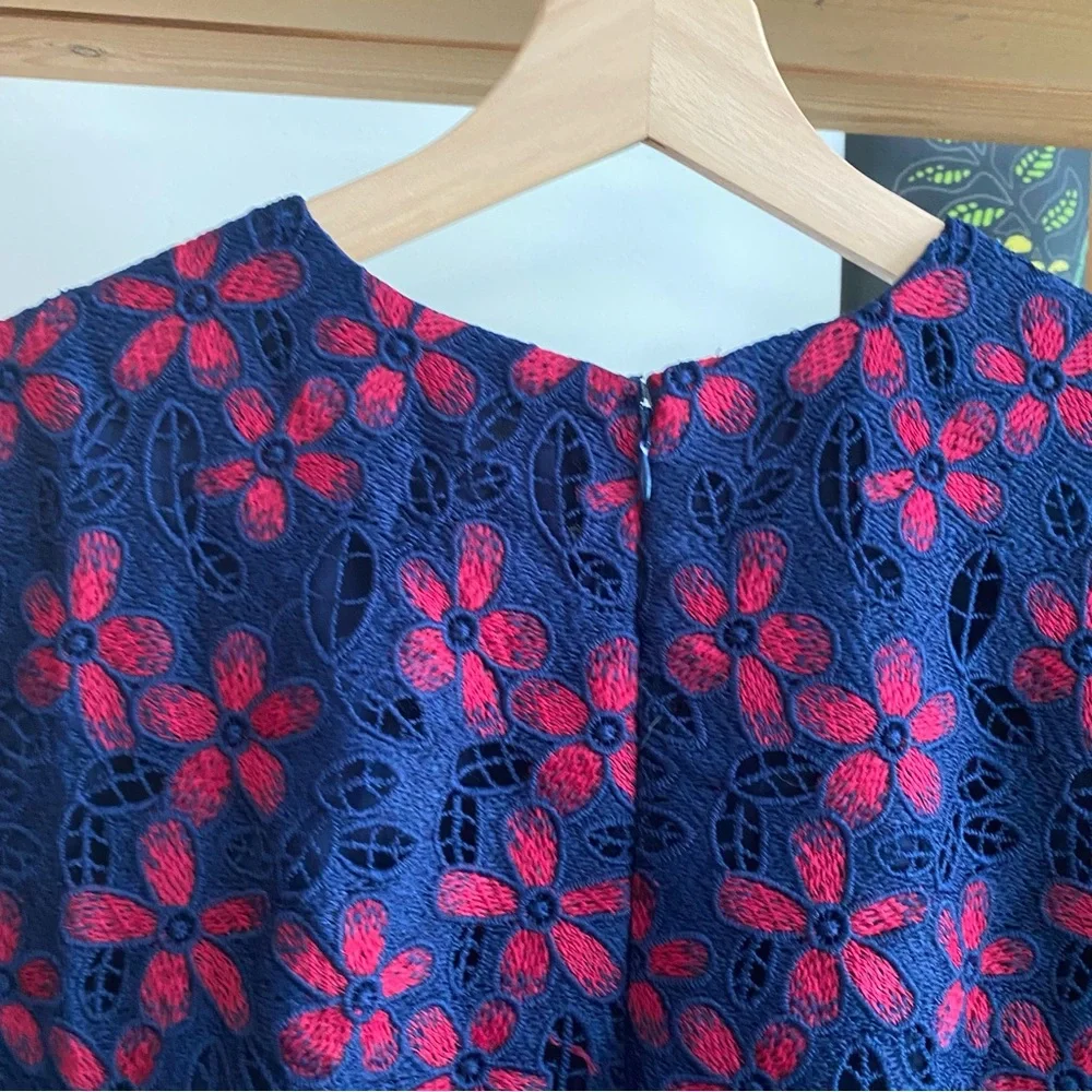 Tuckernuck Pomander Place Midnight Floral Lace Seraphina Midi Dress - Picture 11 of 16